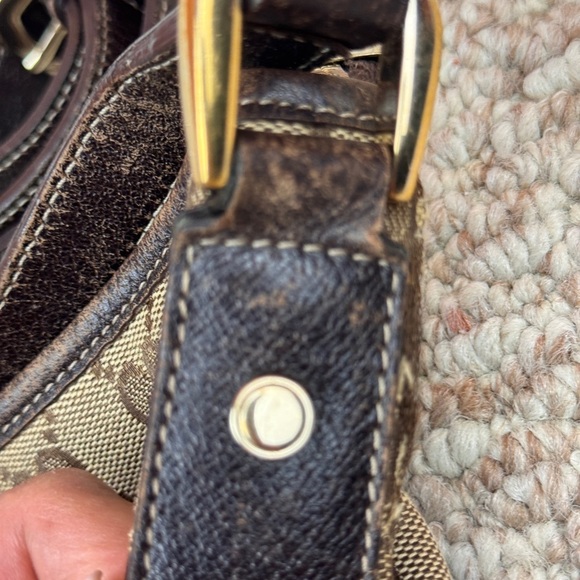 Gucci monogram Abbey messenger bag - Picture 4 of 14